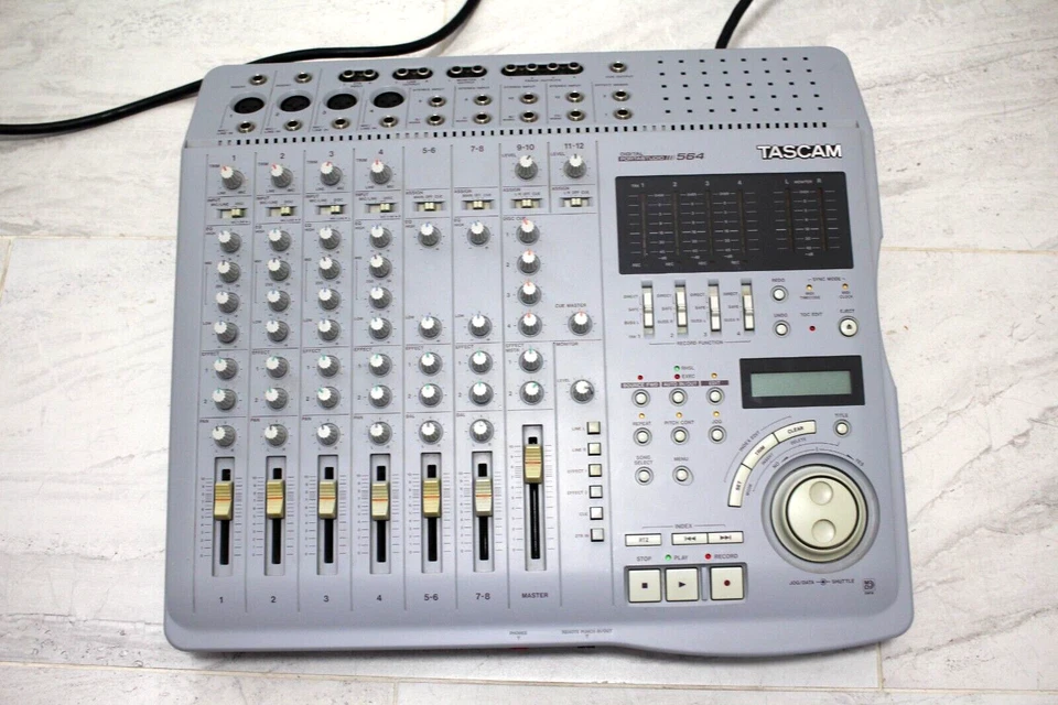 Tascam 564 Digital PortaStudio minidisc mixer recorder, WORKS SOLD AS-IS - Image 3 of 4