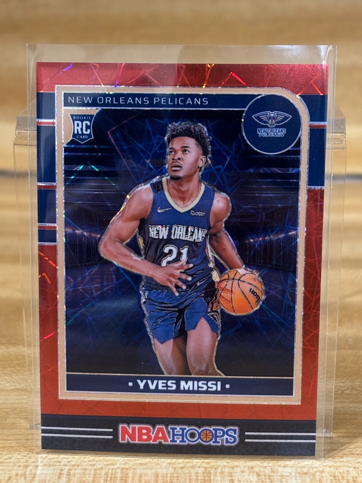2024-25 NBA Hoops YVES MISSI Opti Chrome Premium Red Lazer Prizm #85/99 #251