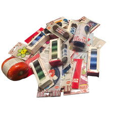 Nähbedarf Nähgarn Bügelpatch Schnürsenkel Nadeln Kurzwaren Konvolut 20 teile