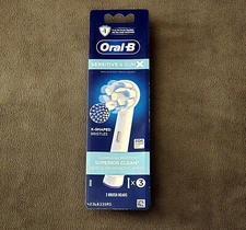 Oral-B Daily Sensitive & Gum X Replacement Brush Heads 3 Pack -See Description 