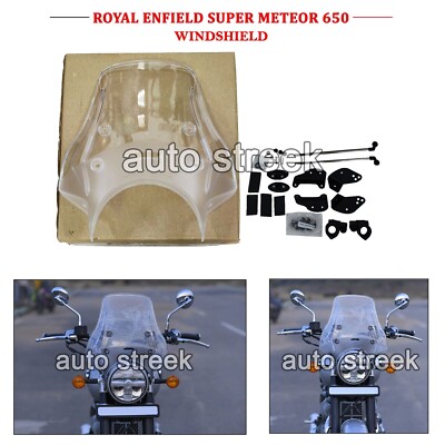 Für Royal Enfield Super Meteor 650  WANDERER  Premium Windschutzscheibe   Klar