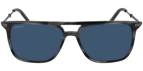 Gafas de sol para navegador Salvatore Ferragamo de caña plana para hombre - SF966S - Italia - Imagen 2 de 7