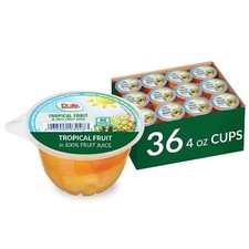 Dole Fruit Bowls Tropical Fruit in 100 Juice Back To School Gluten Free Heal...