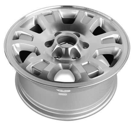 New Wheel For 2007-2015 Chevrolet Suburban 17 Inch Machined Silver Alloy Rim - Bild 3 von 9