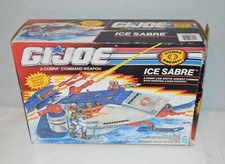 Vintage GI Joe 1991 COBRA ICE SABRE Empty Box