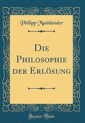 Die Philosophie der Erlsung klassischer Nachdruck, Phili