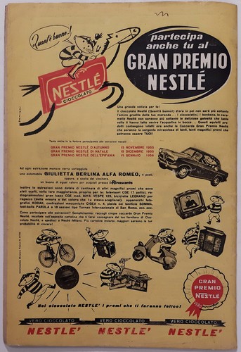 ALBI D'ORO n. 45 del 13.11.1955. PAPERINO E L'UOMO DEL DILUVIO. Originale - Foto 2 di 4