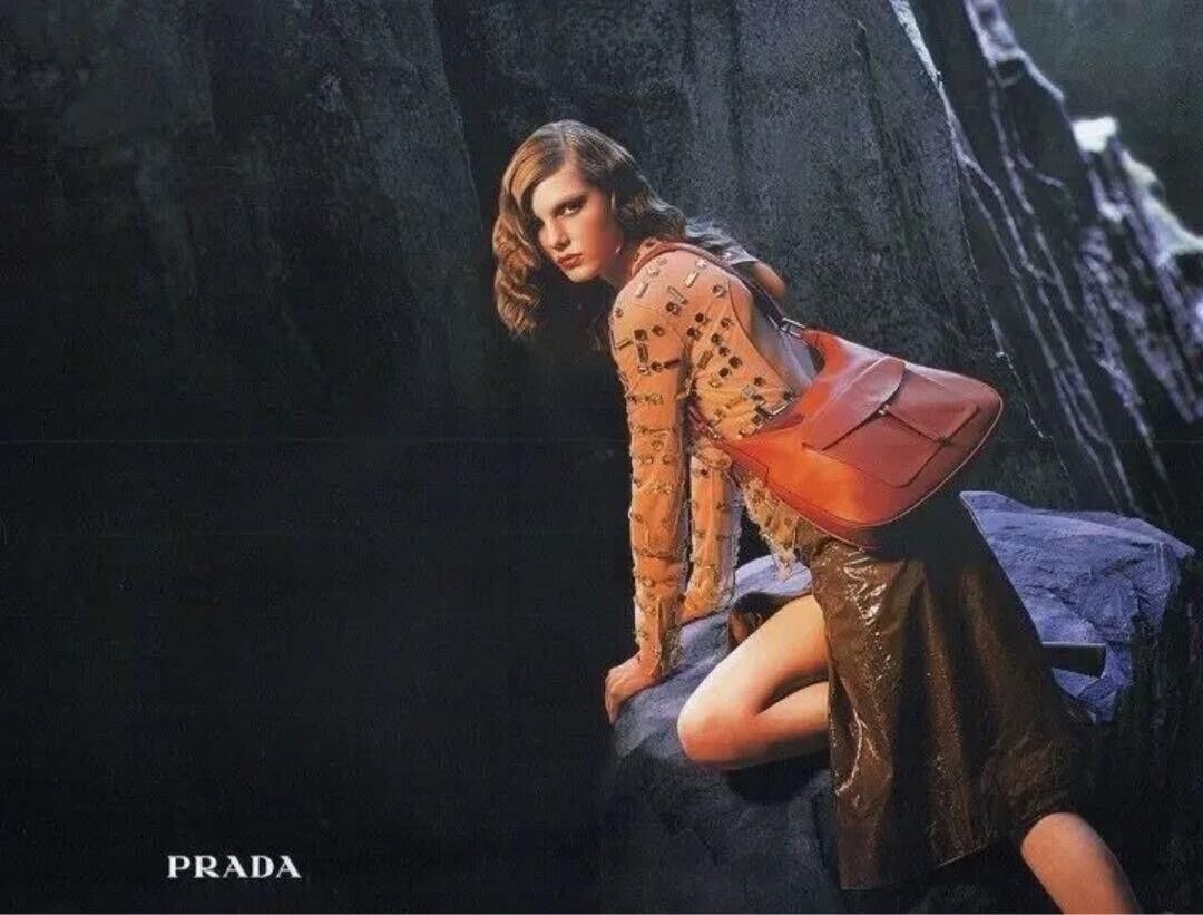 PRADA FW1999 Leather Shoulder Bag Black | eBay PRADA FW1999 Leather Shoulder Bag Black | eBay