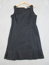 Tahari Dress Women 14P  Black Elegant Sophisticated Classy Timeless Chic​ Capsul