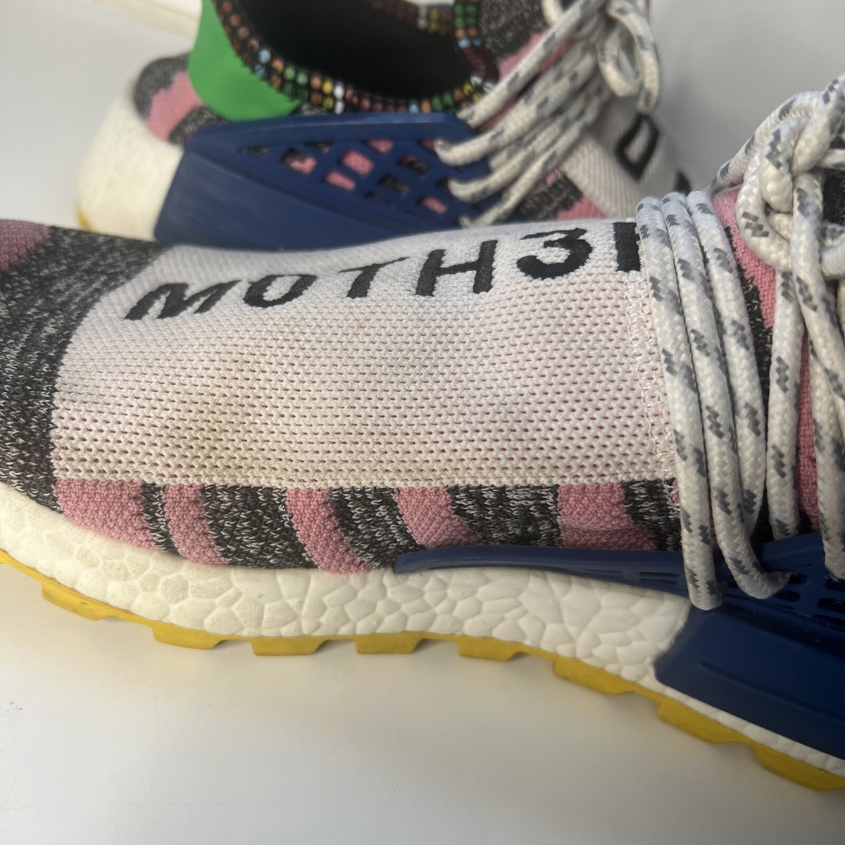 adidas gazelle silver green womens Humanrace Adidas Pharrell Motherland NMD Boost 41 – Dusty Archive main image 0