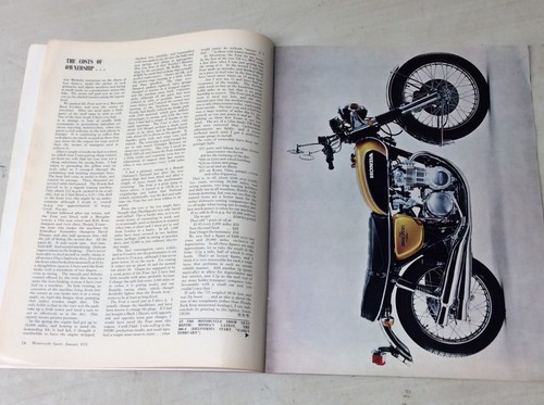 Motorcycle Sport January 1972, Volume 13 Number 1. Used, good condition. - Foto 3 di 3