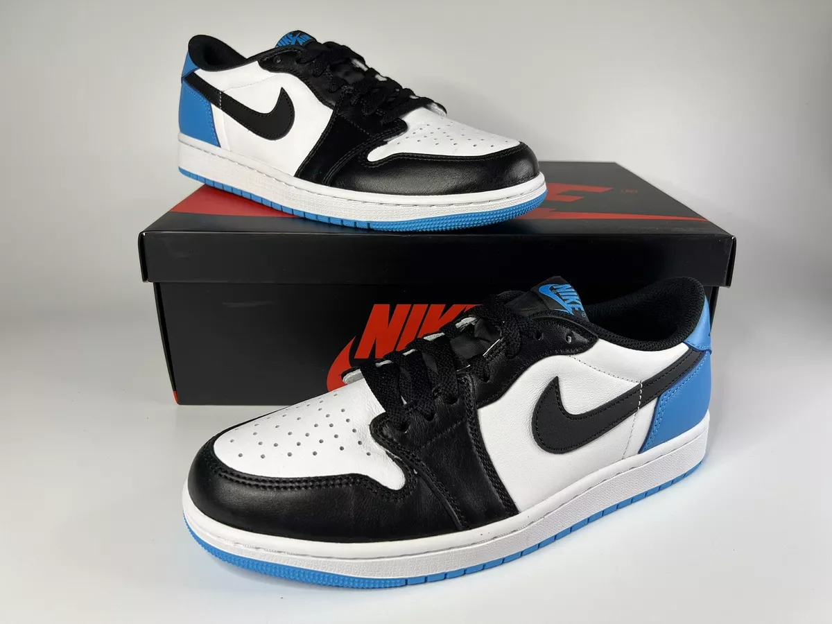 Nike Air Jordan 1 Low OG UNC Powder Blue White Black [CZ0790-104] Mens 13M  NEW | eBay
