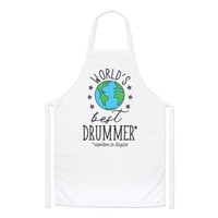 World's Best Drummer Koch SchüRze Lustig Favorit Musik Reibe Rock Kochen Backen
