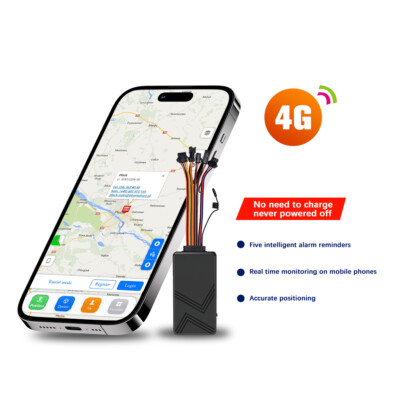 Vehicle GPS Tracker 4G Tracking Device Real Time Support Remote Fuel Cut-Off