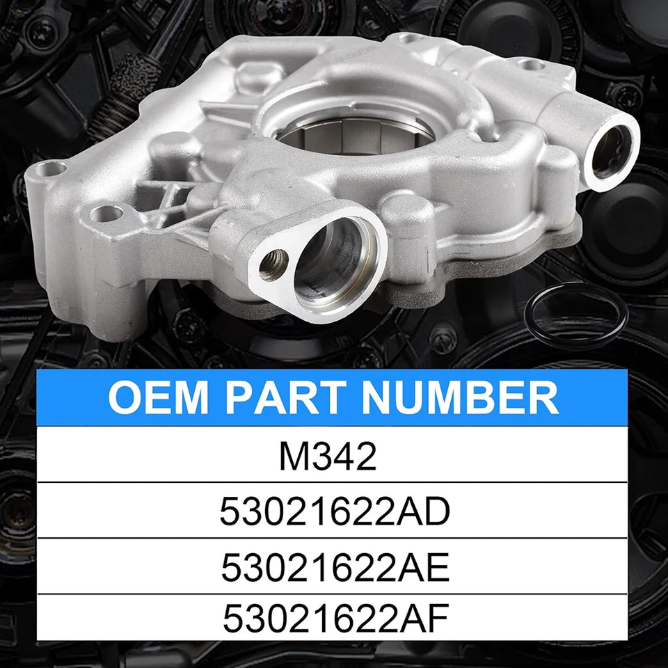 5.7L Hemi Timing Chain Kit Water Pump and Oil Pump for 2003-2008 Dodge Ram 1500 Foto 3 de 4