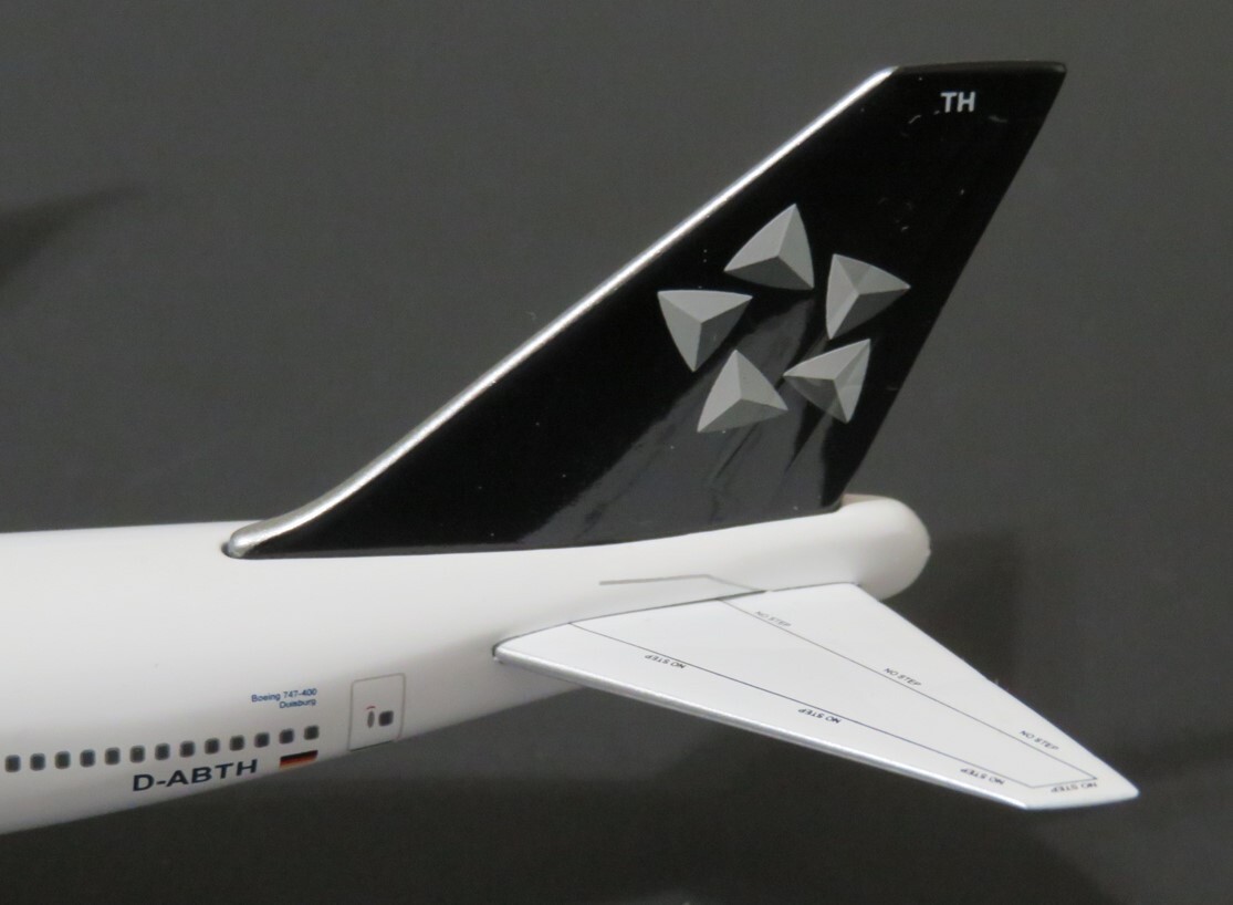 Gemini Jets Lufthansa B747-400. D-ABTH. STAR ALLAINCE. 1:400 Scale