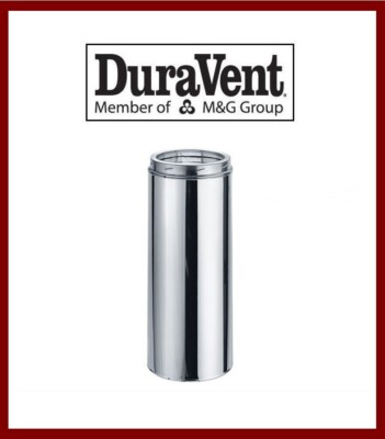 DURAVENT 6'' DuraTech Vent Pipe Stainless Steel 18'' Length  #6DT-18SS NEW!