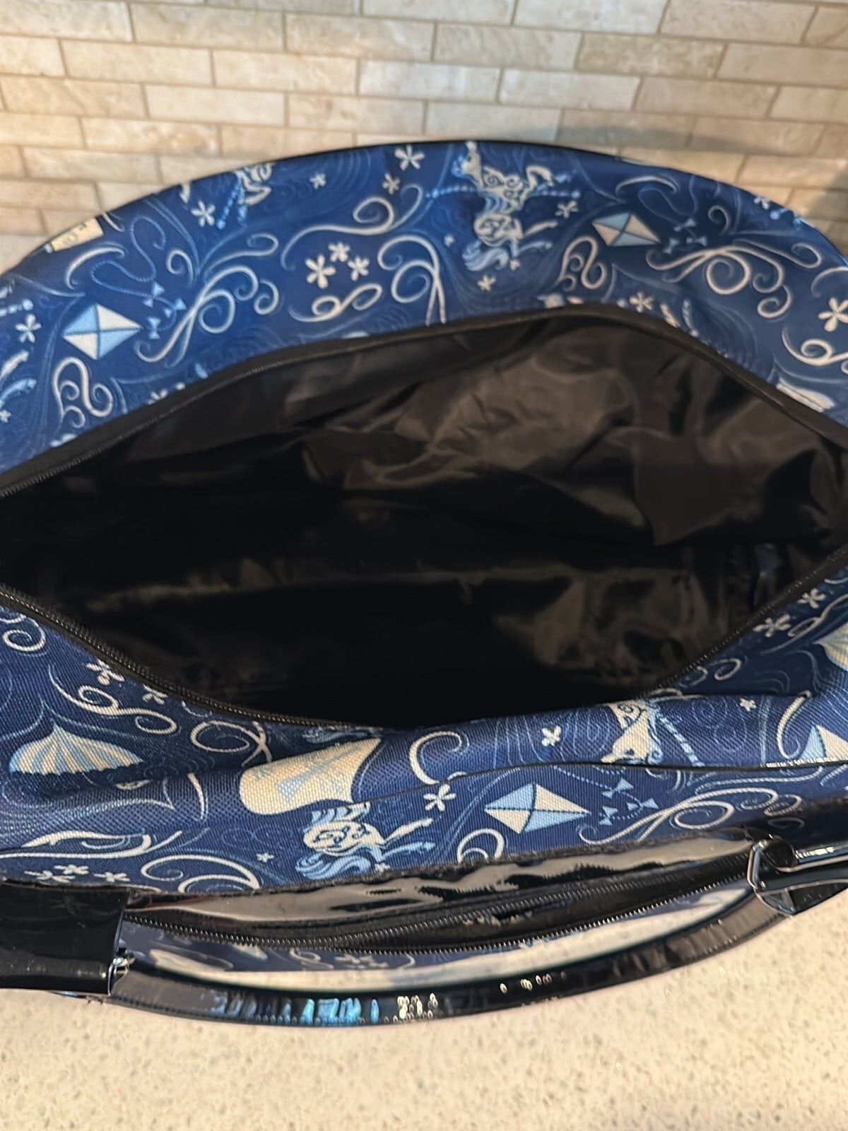 Disney Rolling Duffle Bag Mary Poppins Cherry Tree Lane eBay