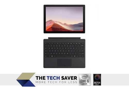 Microsoft Surface Pro 7 12.3" Tablet i5-1035G4 8GB RAM 256GB SSD + US Keyboard - Picture 3 of 9