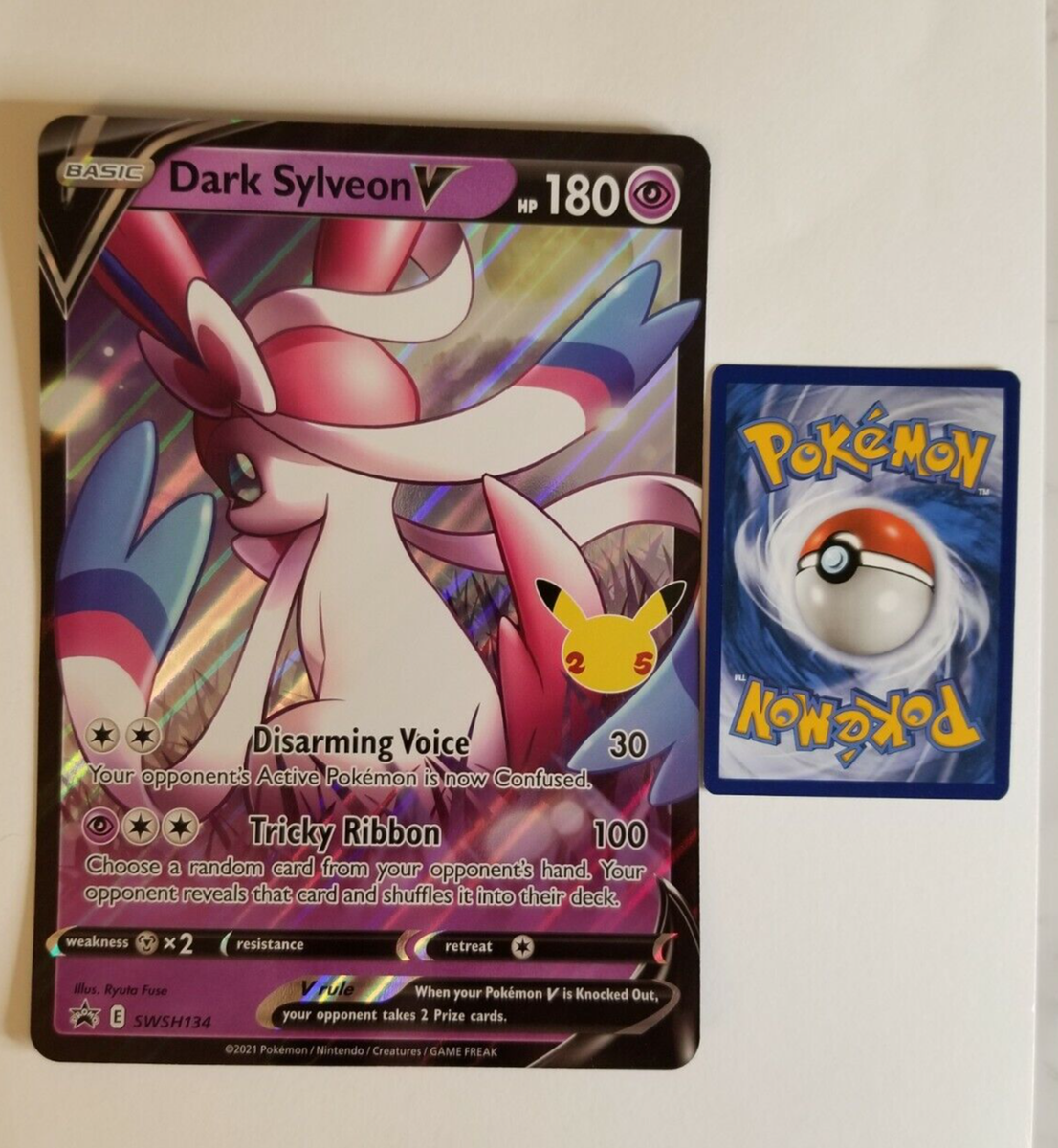 YienThot  ポケモンカードゲーム DARK SYLVEON 2点 Dark Sylveon V SWSH134 Pokemon Celebrations 25th Anniversary