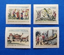 Austria Stamps, Scott 773-776 Complete Set MNH