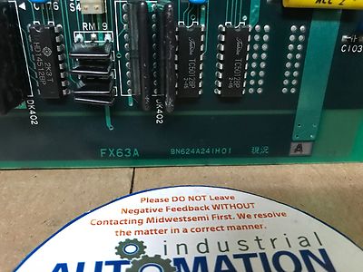FX-63A MITSUBISHI FX63A PC BOARD FX63 BN624A241H01 REV A