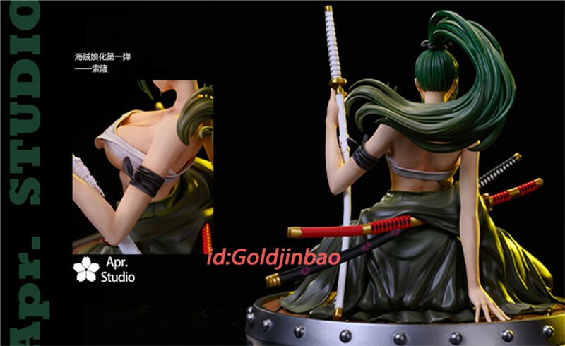 One Piece 1/5 Scale Gender Bender Roronoa Zoro Resin Model In