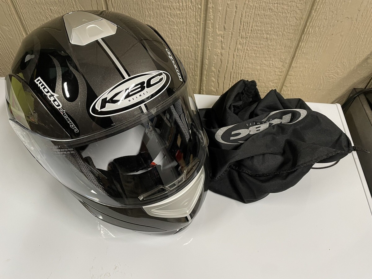 KBC FFR Modular Motorcycle Helmet XXL Grey