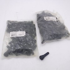 Lot Of 100 17-413 Snap-in Tubeless Tire Valve Stems Rubber Lot Of 100 17-413 Snap-in Tubeless Tire Valve Stems Rubber