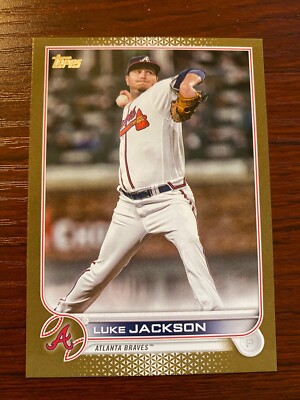 2022 Update Base Gold #US170 Luke Jackson /2022 - Atlanta Braves