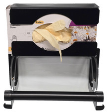 Workshop, Paper Roll  Holder & vinyl glove box dispenser with binbag holder