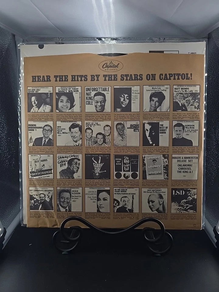 The Best Of Dean Martin LP Capitol Records T 2601 MONO Terre Haute Press VG+/VG+ - Image 3 of 4