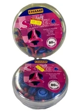 (2)Packs of 20 Champ Lady Scorpion Stinger Q-Lok Golf Shoe Soft Spikes W/Wrench