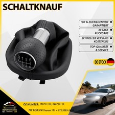 6 Gang manuell Schaltmanschette Schaltknauf 1T0711113 Für VW Touran Caddy III DE