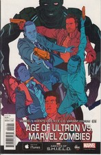 Age of Ultron vs Marvel Zombies n.1 fumetto Marvel 2015 variante 1:15 copertina