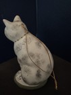 Vintage 1993 MMA Metropolitan Museum of Art Chalkware Cat Figure Ornament 4" — photo 4