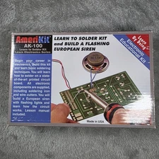 NEW Elenco AK-100 Elenco AmeriKit Learn to Solder Kit Made in USA