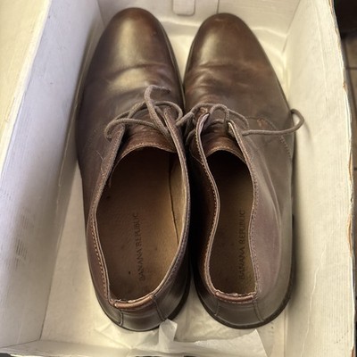 Banana Republic Dark Brown Lucas Chukka Boots Men's Size 11M