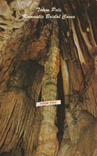 Totem Pole Romantic Bridal Cave Camdenton Missouri Vintage Postcard A 6088
