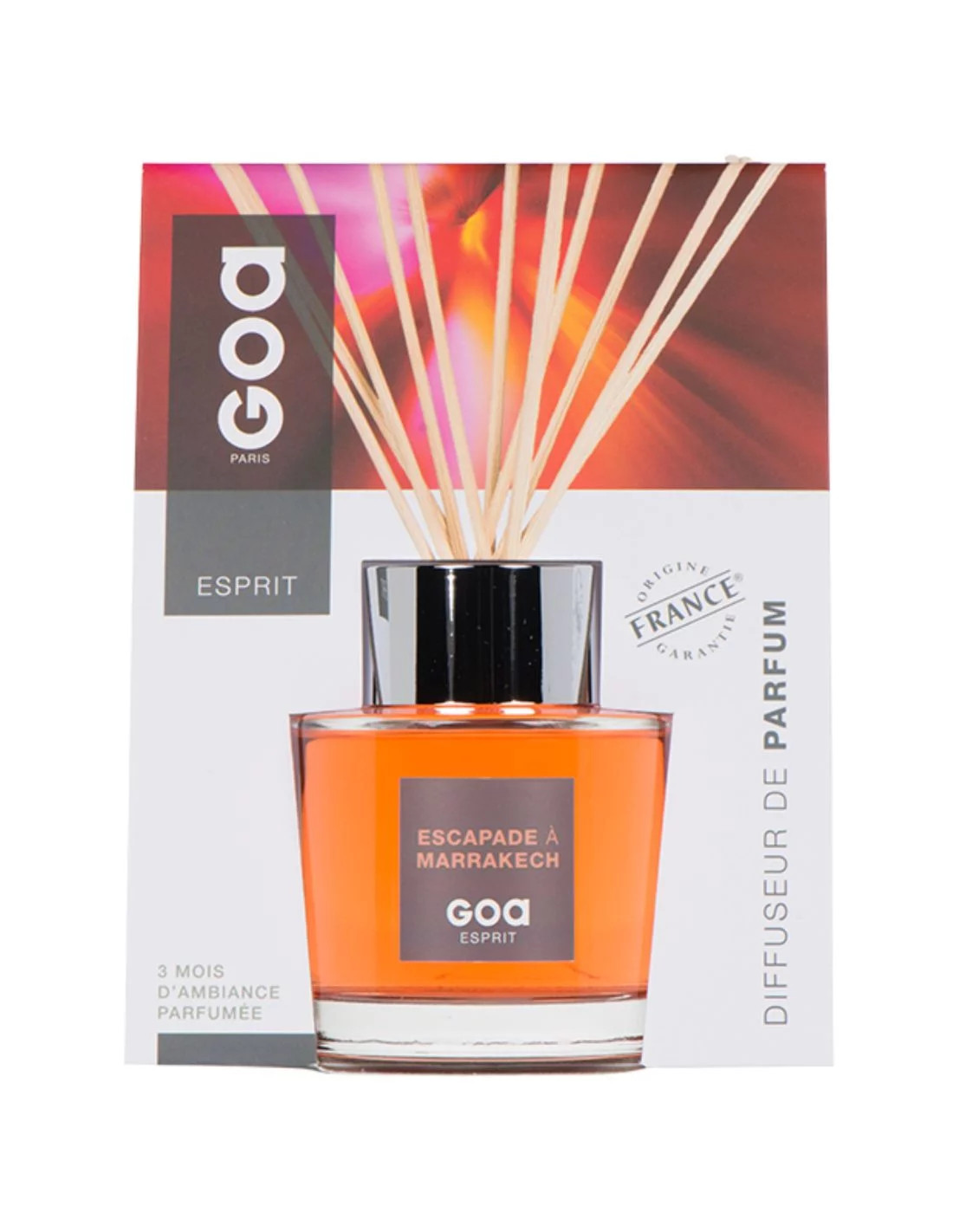 Goatier Esprit Escapade à Marrakech diffuseur de parfum en verre artisanal
