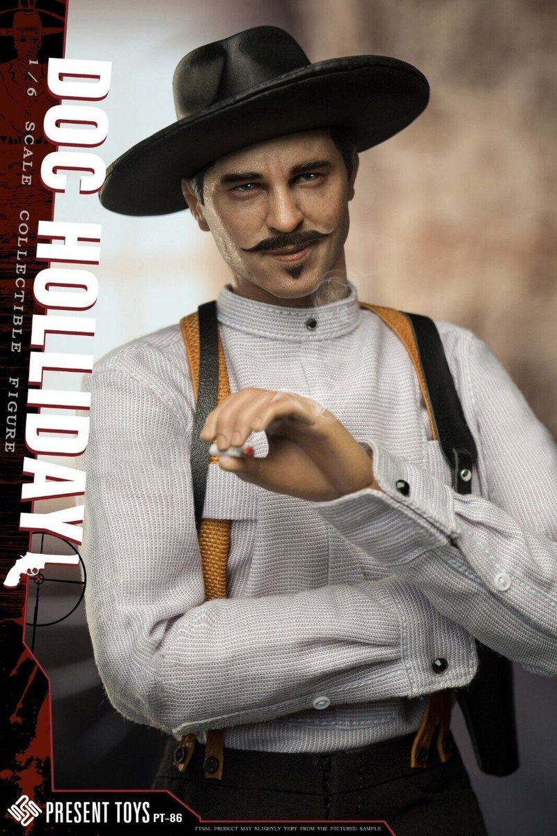 PRESENT TOYS PT-SP86 Legendary Gunner Doc Holliday 1/6 Scale