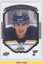 2015-16 Upper Deck UD Portraits Robby Fabbri #P-105 READ 8tn