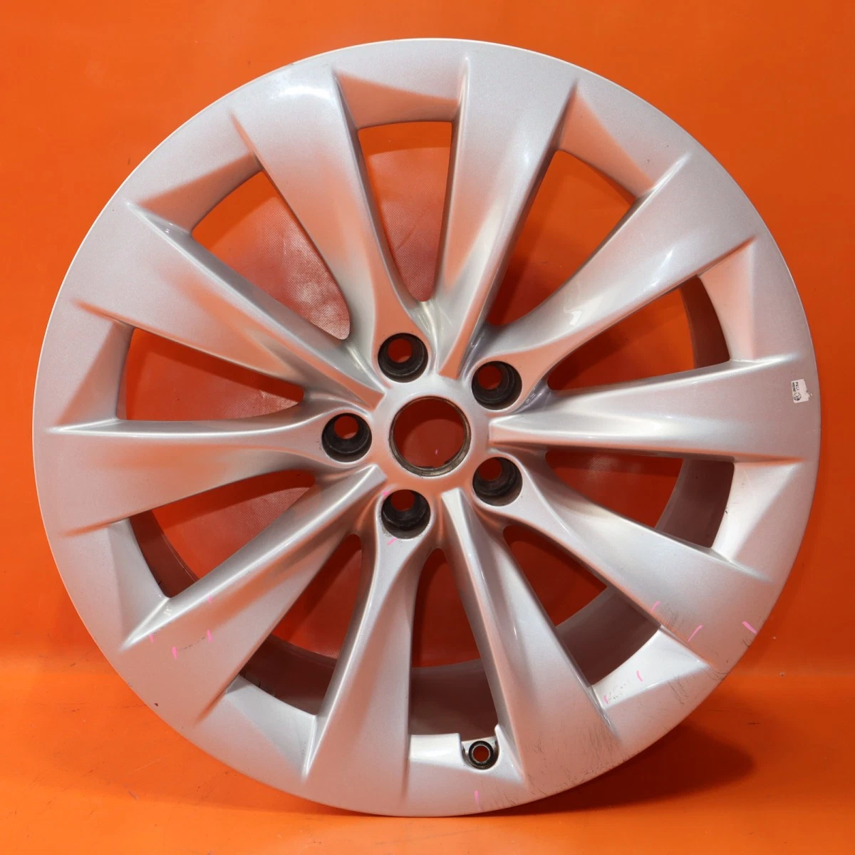 2025 Tesla Model X 20 Front OEM Wheel Rim Cyberstream