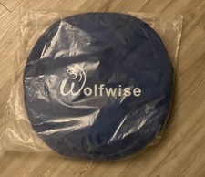 CAMP SHOWER WOLFWISE Pop Up Camp Privacy With Solar Shower Bag NEW