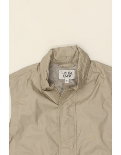Gilet ARMANI JUNIOR ragazzo 12-13 anni XL beige poliammide CA01 - Foto 3 di 3
