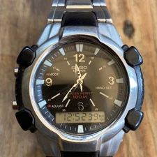 Casio Edifice EFA-101 Quartz Ana Digi Vintage Men’s Watch