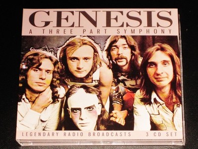 Genesis: A Three Part Symphony - Legendary Radio Broadcasts 3 CD Set 2025 UK NEW