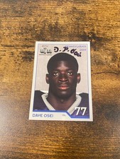 2009 PNC Big 33 Football Classic Dave Osei 77 Autograph