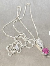 New Sterling silver, Stamped .925 Necklace Wi...