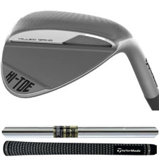 TaylorMade Hi Toe 4 Chrome RAW 56 ATX Wedge, Dynamic Gold Stiff Flex
